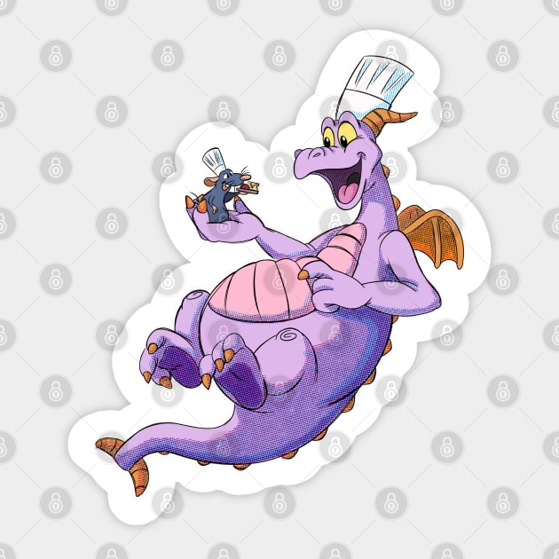 EPCOT’s Favorite Chefs Sticker by jfeldmanart